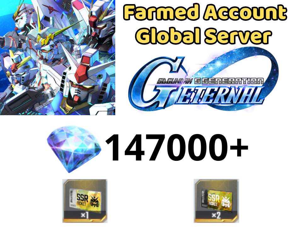 [GLOBAL] SD Gundam G Generation ETERNAL 147K+ Gem